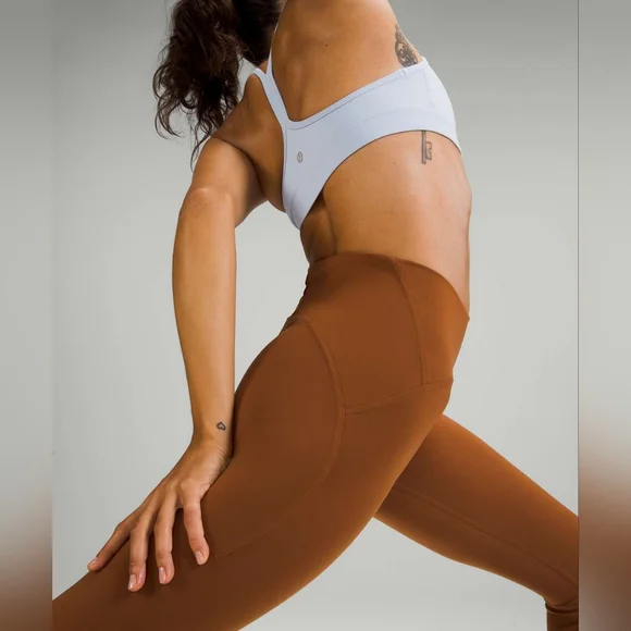 Lululemon InStill High-Rise Tight 25" (Copper Brown) - Picture 4 of 14